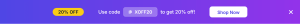 Discount Coupon Floating Bar to Increase Sales – 35
