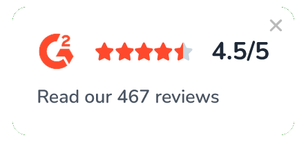 G2 Rating Floating Side Box to Build Trust & Social Proof – 50