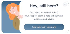 Inactive User Support Button Floating Side Box to Recover or Retain Visitors – 61