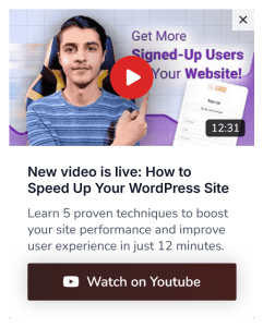 New YouTube Video Floating Side Box to Promote Social Channels – 65