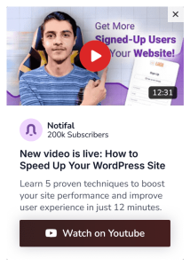 New YouTube Video Floating Side Box to Promote Social Channels – 66