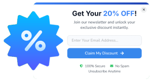 Email Sign-up Discount Floating Side Box to Grow Email List – 13