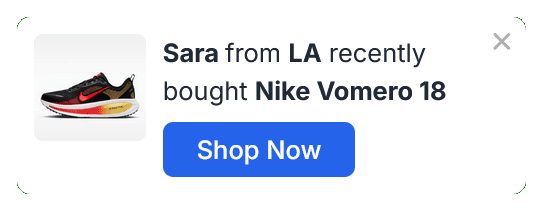 Recent Sales and Buyers Floating Side Box to Build Trust and Social Proof – 37