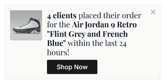 Recent Sales and Buyers Floating Side Box to Build Trust and Social Proof – 42