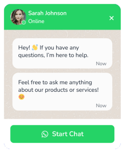 WhatsApp Chat Widget Floating Side Box to Communicate with Visitors – 74