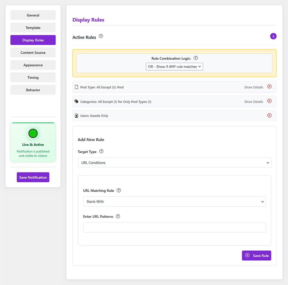 Display-rules-settings-in-notifal
